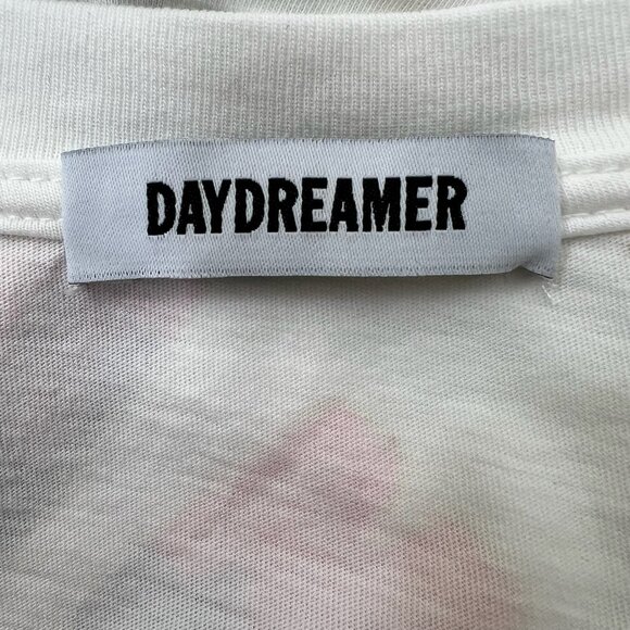 Daydreamer Elton John Rocket Man Muscle Graphic Tee in Vintage White - Size XS - Picture 8 of 8